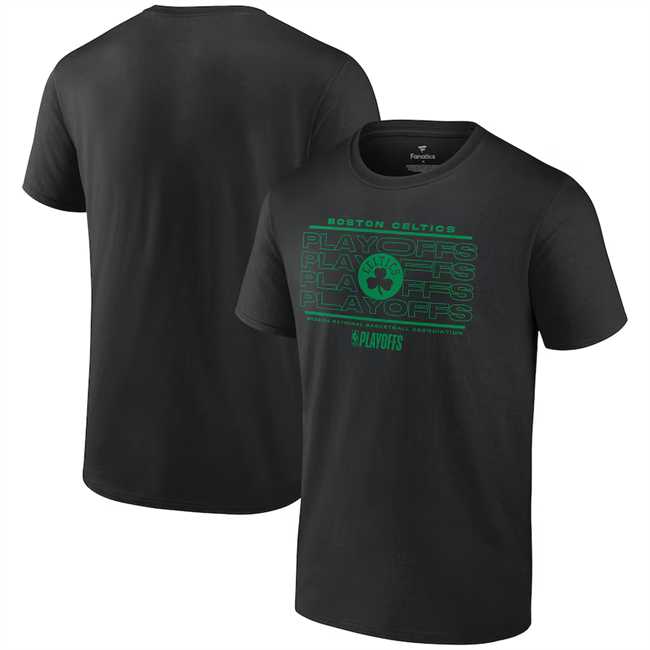 Men's Boston Celtics Black 2024 Playoffs Fast Break Opportunity T-Shirt,We sell and wholesale Men's Boston Celtics Black 2024 Playoffs Fast Break Opportunity T-Shirt on line form chian!